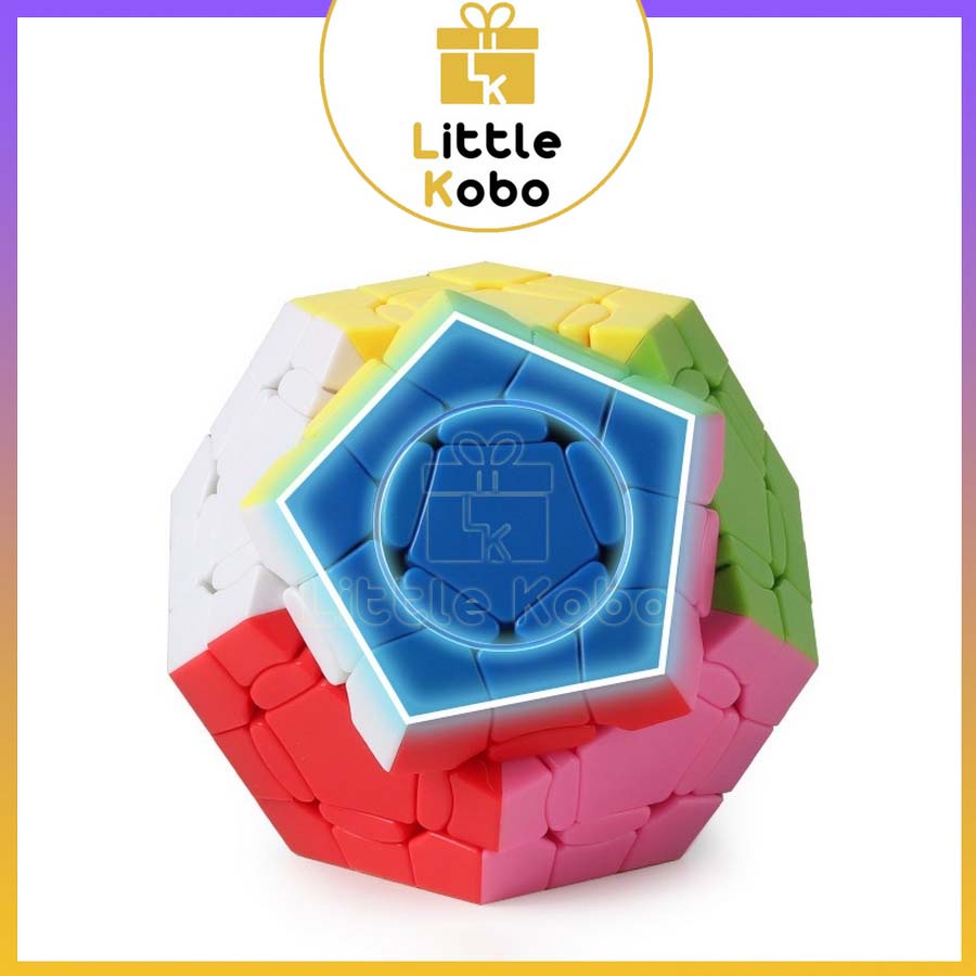 Rubik Biến Thể SengSo Crazy Megaminx Plus Dodecaheds Puzzle Rubic Stickerless 12 Mặt Đồ Chơi