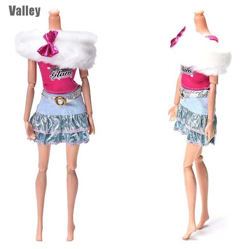 Set 3 Món Đồ Thời Trang Cho Búp Bê Barbie