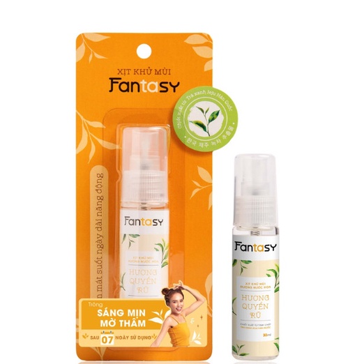 Xịt khử mùi hương nước hoa Fantasy 30ml