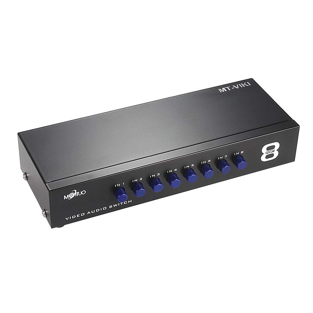 Bộ Chuyển Mạch AV MT-VIKI - Bộ gộp AV 2,4,8 In 1 Out 231, 431, 831AV- Hapustore