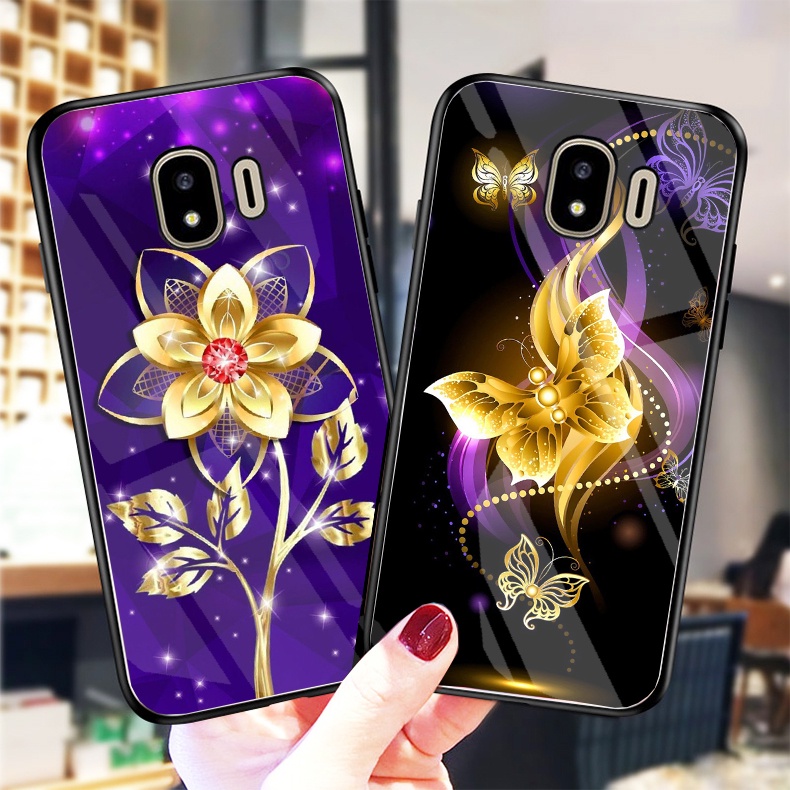 Ốp Lưng SAMSUNG GALAXY J2 PRO, J4 2018 Ốp kính bóng cao cấp mới nhất