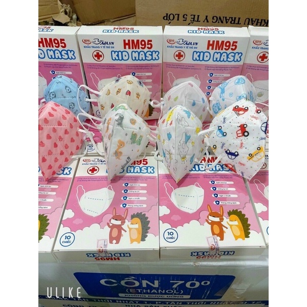 KHẨU TRANG N95 4D CHO BÉ