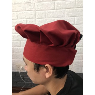[VẢI XỊN] MŨ ĐẦU BẾP(Mũ bếp trưởng)