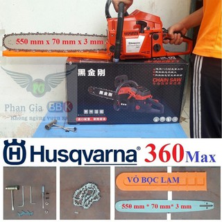 MÁY CƯA XÍCH CHẠY XĂNG HUSQVARNA DÀI 55 CM