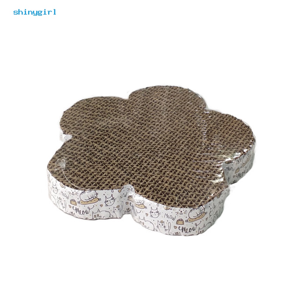 Đệm cào móng bằng giấy dày dặn thân thiện với môi trường dành cho mèo cưng