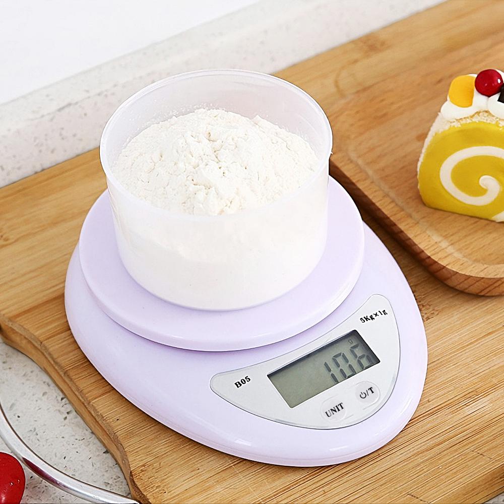 Cân Điện Tử Kỹ Thuật Số ANAEAT Dùng Cho Thực Phẩm Nhà Bếp Hạn Mức 5kg