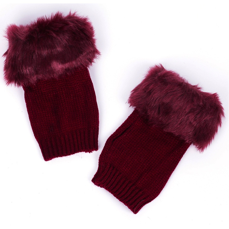 Găng Tay Len Hở Ngón Màu Sắc Xinh Xắn Dành Cho Bé