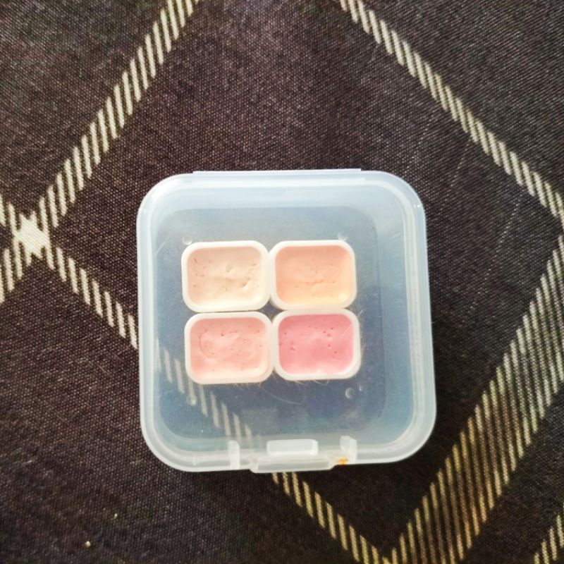 Pocket màu nước hạng hoạ sĩ tone pastel tô da