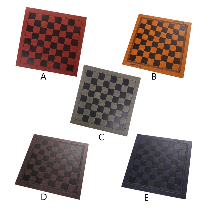 Bàn cờ vua dập nổi bằng da thông dụng làm quà tặng sinh nhật