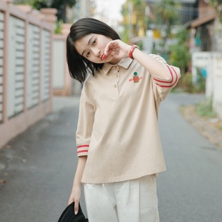 Áo thun cổ( oder 3-5h quảng châu) Mã 264