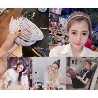 Bờm tóc đính hạt siêu hot