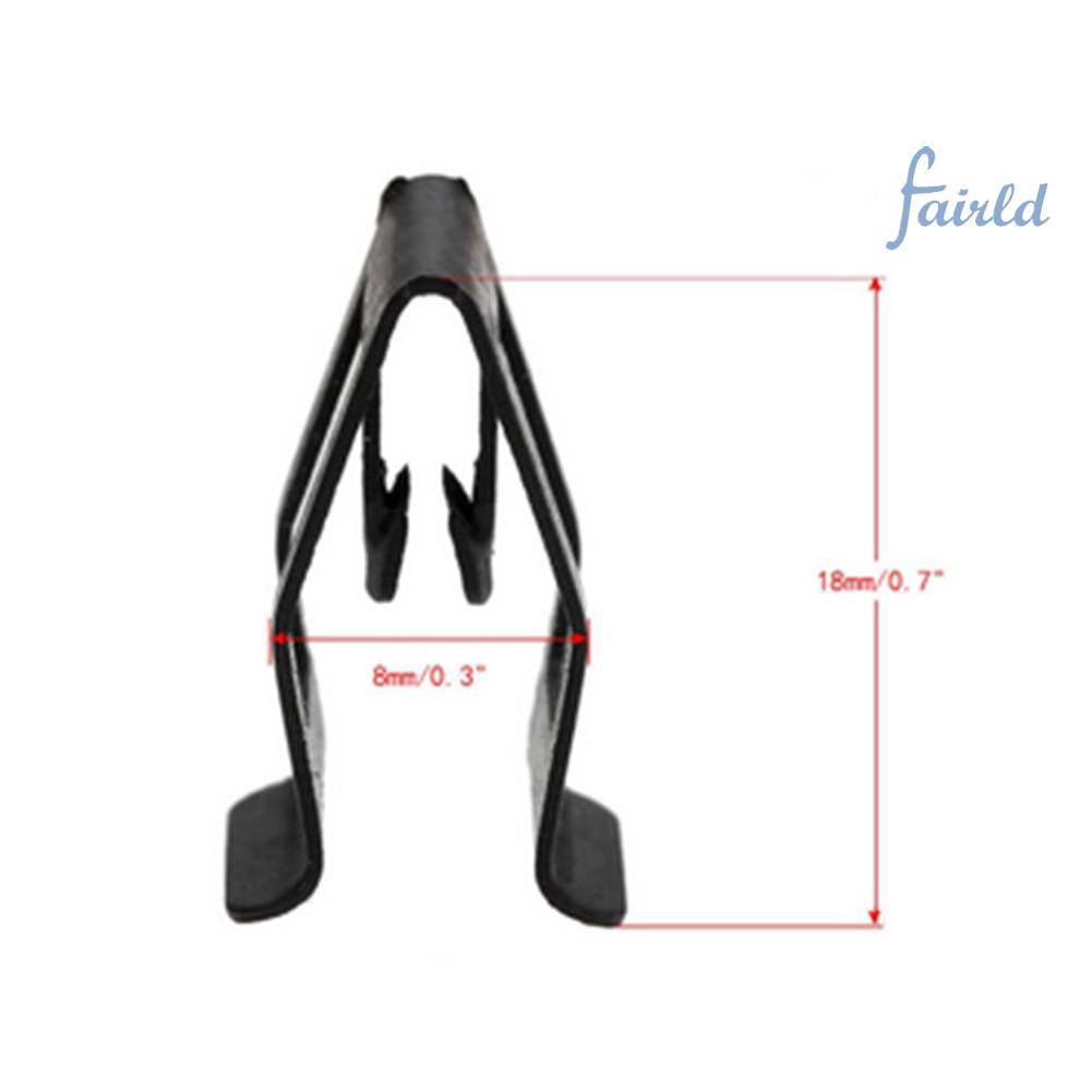 Bộ 50 Đinh Tán Bằng Kim Loại Màu Đen Cho Xe Hơi | BigBuy360 - bigbuy360.vn