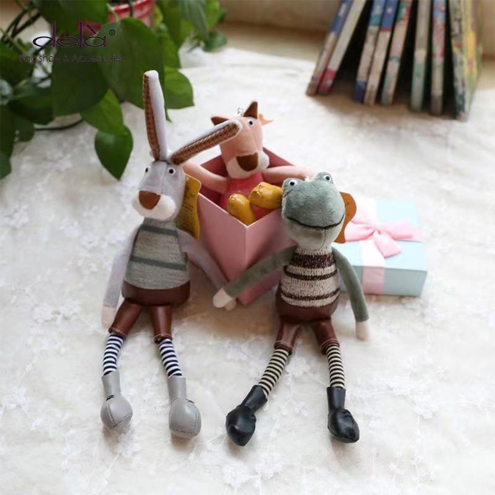 Dela Phụ Kiện Móc Khóa Hình Thỏ Dễ Thương Xinh Xắn