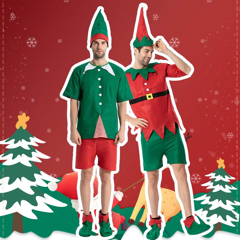 Trang Phục Hóa Trang Ông Già Noel / Cẩm Chướng Nhân Dịp Giáng Sinh / Năm Mới Cho Nam