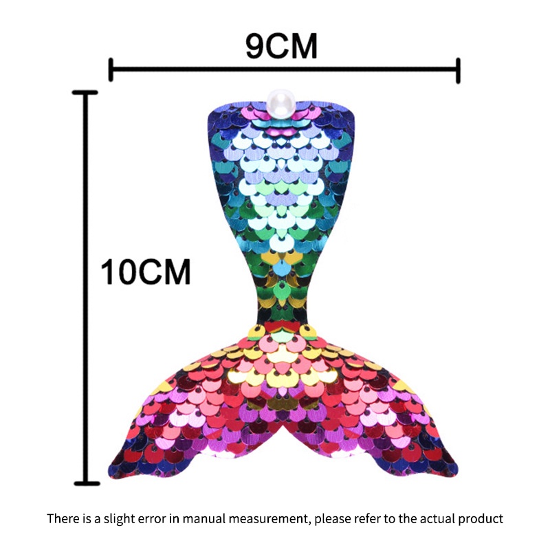 Kẹp tóc sequin hình nàng tiên cá phong cách Hàn Quốc dễ thương cho bé