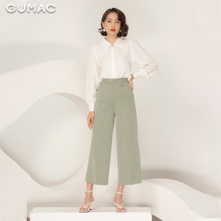 Quần ống rộng nắp túi QA958 GUMAC
