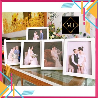 Khung ảnh để bàn trắng trơn , ,9 x 13~ 10 x 15 ~ 13 x 18 ~ 15 x 21