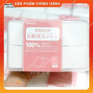 Bông tẩy trang miếng Miniso 1000 miếng