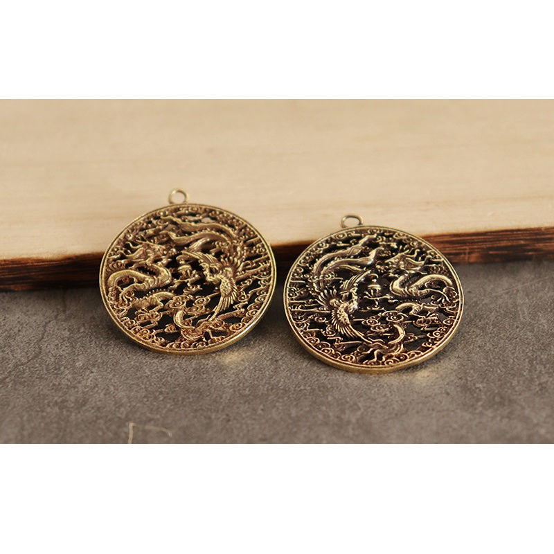 Mặt Dây Chuyền Hình Tượng Phật Bằng Đồng Thau Nguyên Chất