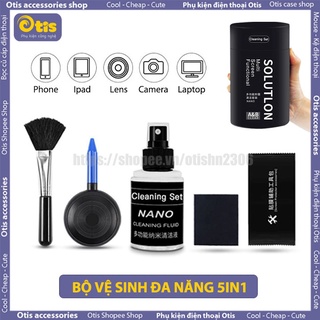 Bộ Dụng Cụ Vệ Sinh Laptop 5 Trong 1. Bộ Vệ Sinh Màn Hình, Bàn Phím Laptop Macbook Ipad Điện Thoại – OTIS SHOP