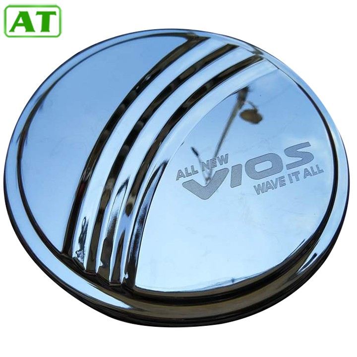 Ốp Nắp Bình Xăng Nhựa ABS Mạ Crom Toyota - Vios 2014-2018