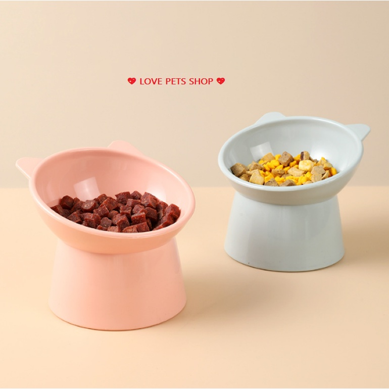 CHÉN ĂN CHO CHÓ MÈO CHỐNG GÙ LƯNG -  LOVE PETS SHOP