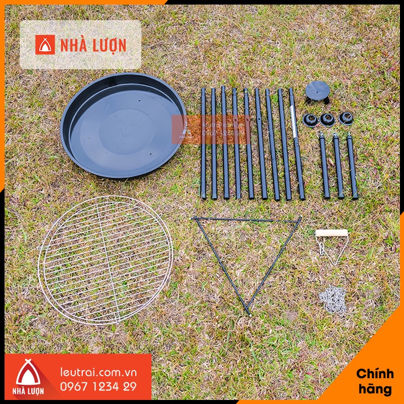 Bếp nướng dã ngoại BBQ 3 chân