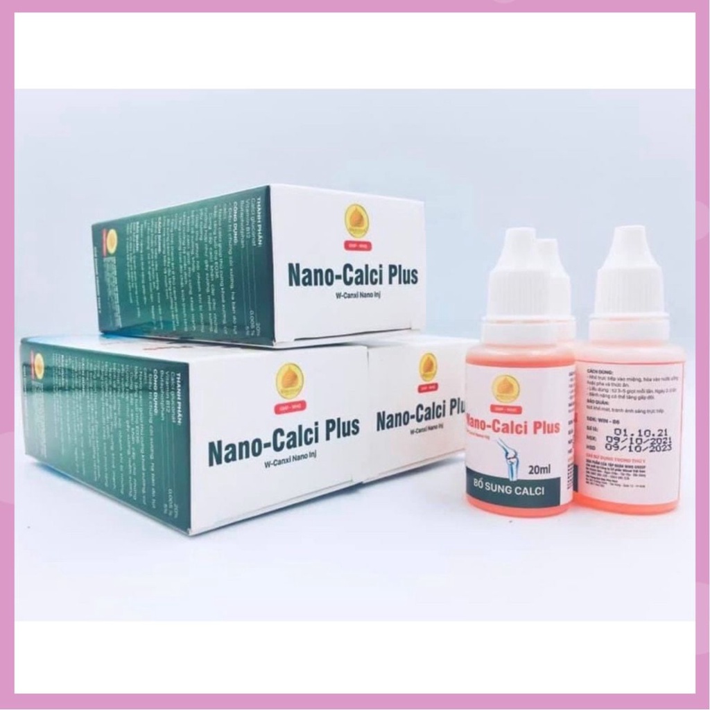 Calci-Nano Plus Chống Bại Liệt Cho Chó Mèo