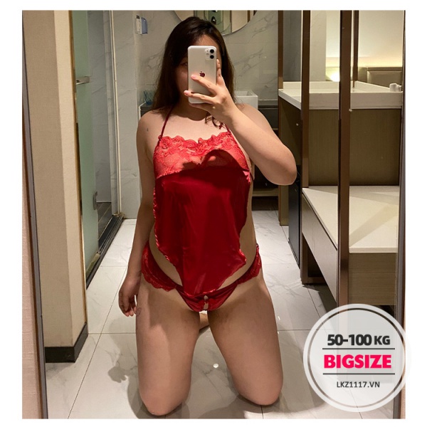 Đồ ngủ sexy gợi cảm ⚡️𝐁𝐈𝐆𝐒𝐈𝐙𝐄⚡️ Bộ đồ lót xuyên thấu hở đáy quyến rũ quảng châu cao cấp | BigBuy360 - bigbuy360.vn