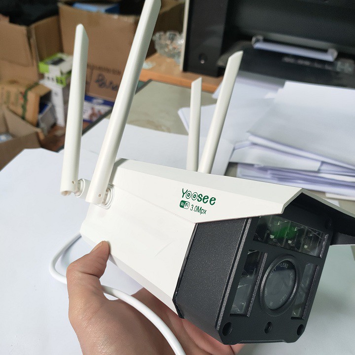 [RẺ VÔ ĐỊCH] CAMERA 4 RÂU YOOSEE W30H 8LED 3.0MPX SIÊU NÉT GÓC RỘNG - CÓ MÀU BAN ĐÊM | BigBuy360 - bigbuy360.vn