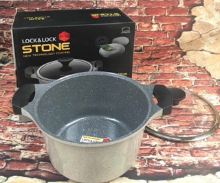 NỒI ĐÁ CAO CẤP 24CM LOCKnLOCK STONE LCA6244D