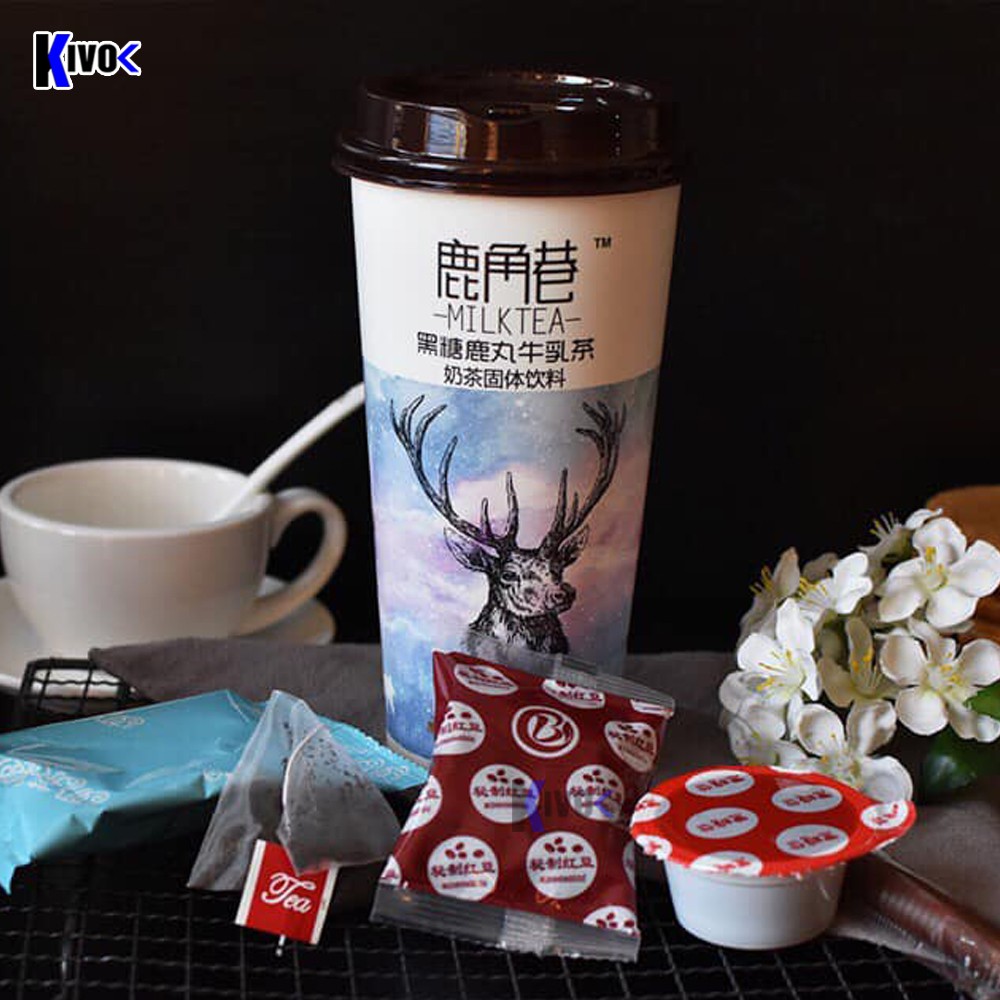 Trà Sữa The Alley Vị Truyền Thống Lài Sữa / Ô Long Đào / Trà Xanh Matcha Tự Pha Uống Liền Sừng Hươu - Kivo | BigBuy360 - bigbuy360.vn