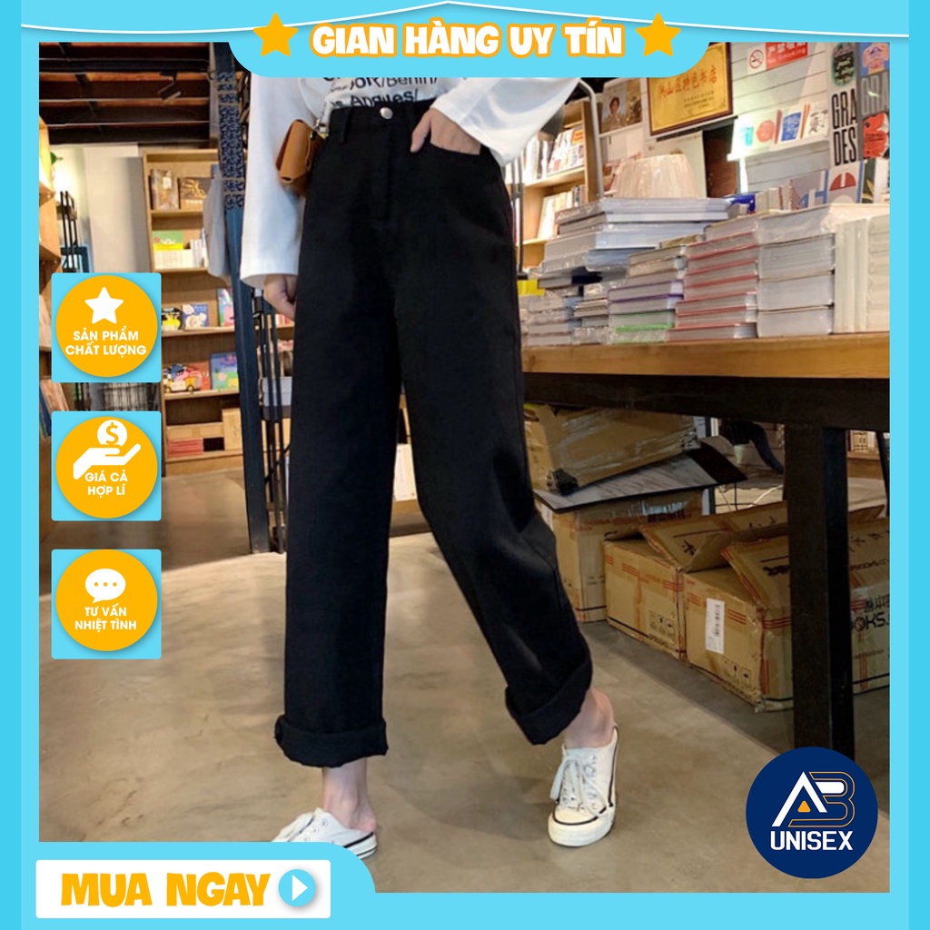 👕👖 [ TOP SALE ]  Quần kaki ống rộng eo cao phong cách Hàn Quốc trẻ trung ⚡ | BigBuy360 - bigbuy360.vn