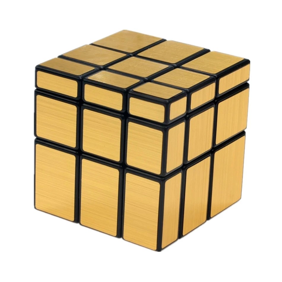 Shengshou Mirror cube 3x3 Magic cube sengso Đồ Chơi Khối Rubik 3x3 Thần Kì Màu Vàng/Bạc