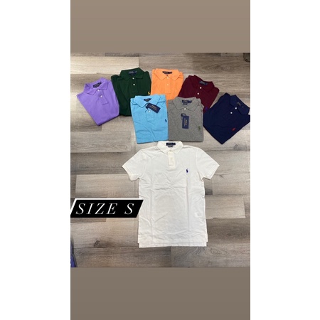 Áo polo cộc tay RALPH LAUREN chính hãng xuất dư