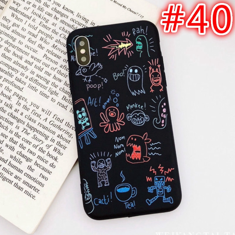 Back Cover Xiaomi Redmi Note 10 Pro 9S 8T 9 8 7 6 5 Pro 5A Prime 4X Hand Painted Cartoon Doodle Soft Silicone Phone Case