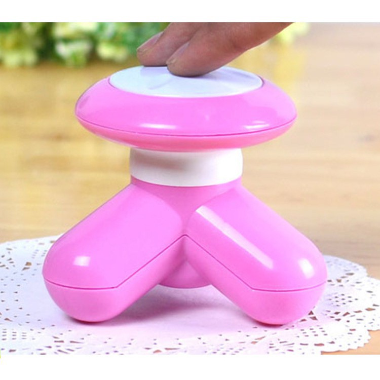 Máy massage mini cầm tay chân tròn