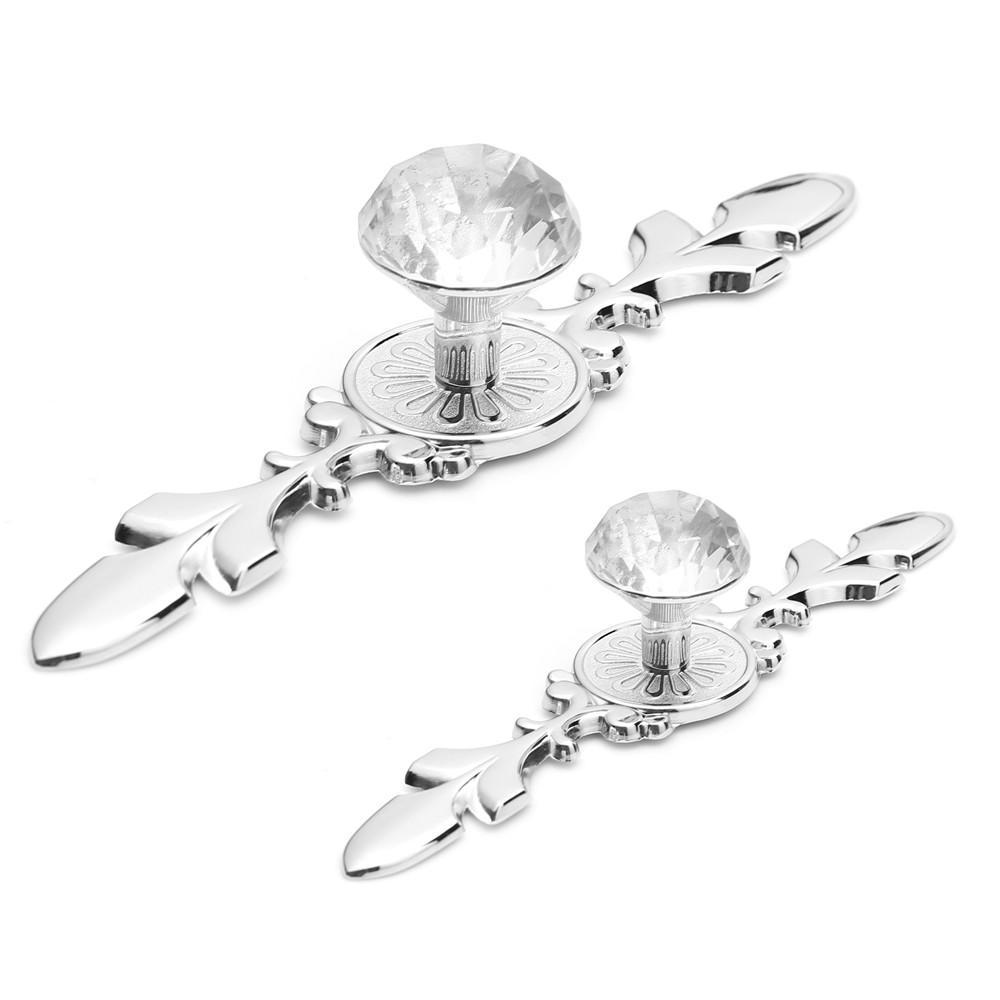 Tay Nắm Cửa Hình Chim Đại Bàng Đính Đá Pha Lê Sang Trọng