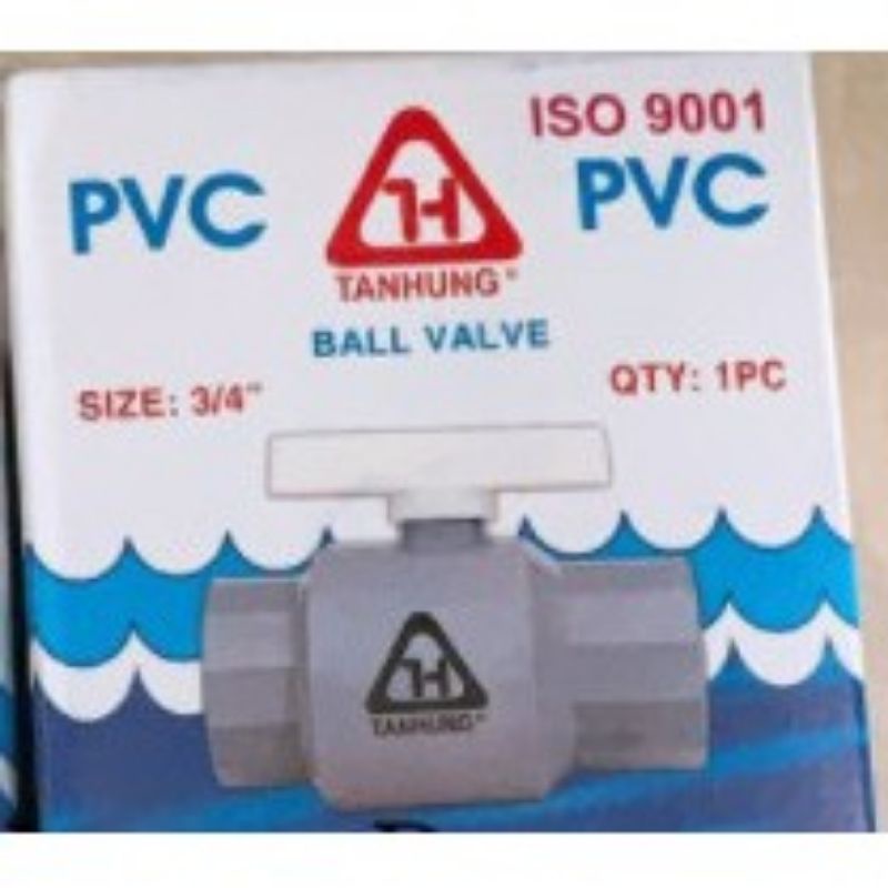 Van nhựa khóa ống nước PVC phi 21-27