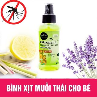 xịt muỗi Citronella