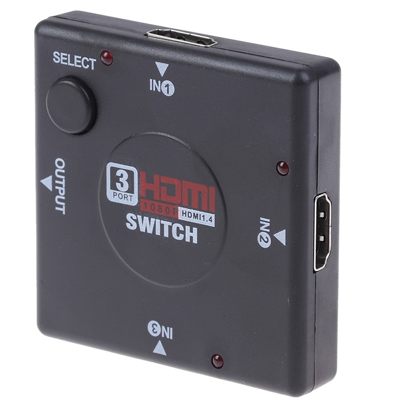 HBVN belle Hdmi 3 Port Switch AUTO Switcher Splitter Selector HUB Box Cable HDTV 2160 modish | BigBuy360 - bigbuy360.vn