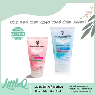 Sữa rửa mặt ngọc trai đen Nga 120ml