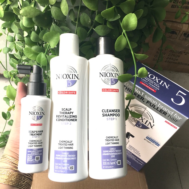 NIOXIN HỆ THỐNG 5 - BỘ CHỐNG RỤNG SYSTEM 5 MẪU MỚI 2019