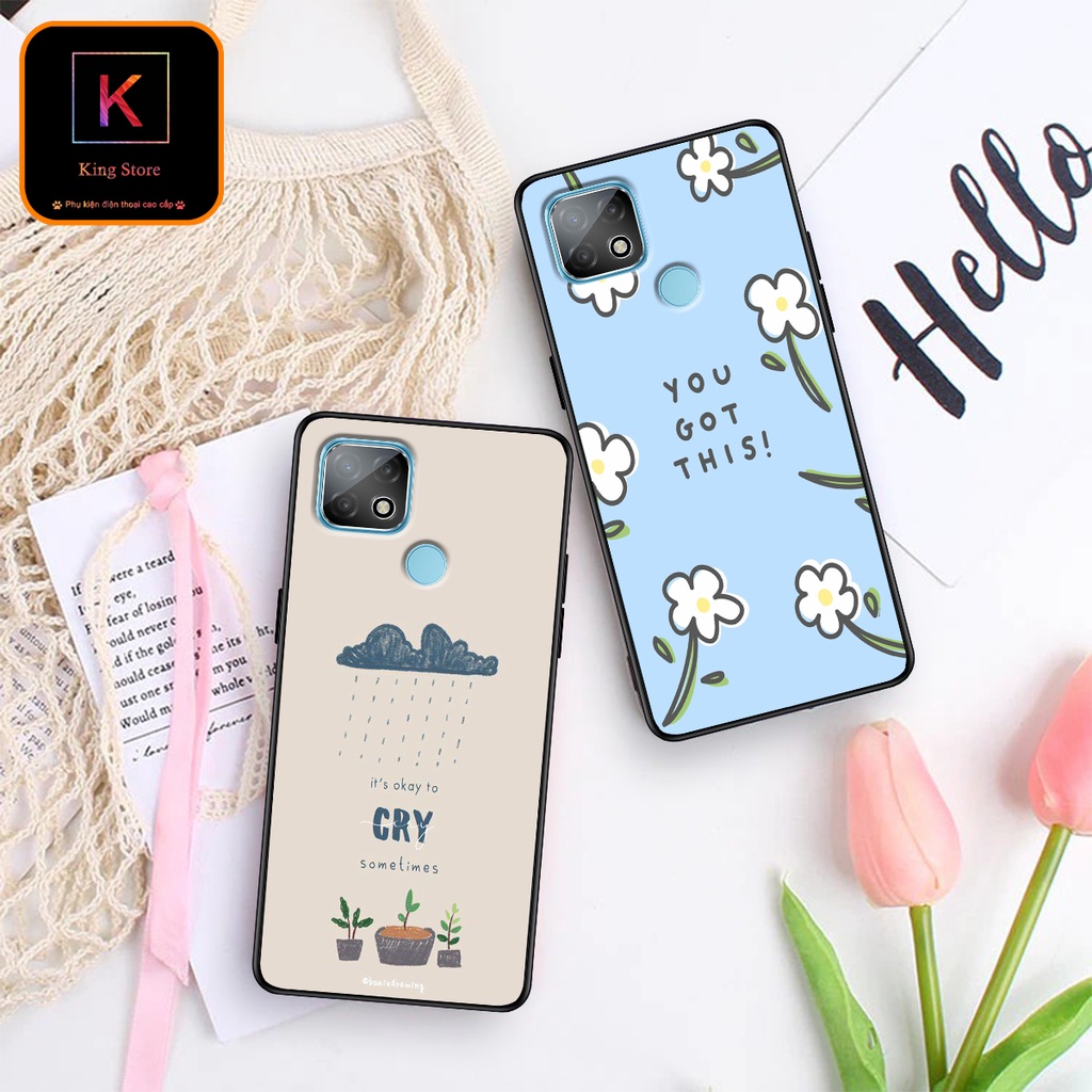 Ốp lưng Oppo Realme C21y - Realme C21 - Ốp Oppo in hình BlueSky - Chất liệu TPU chống sốc bảo vệ lưng máy