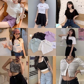 Tổng hợp áo croptop pass new 100%