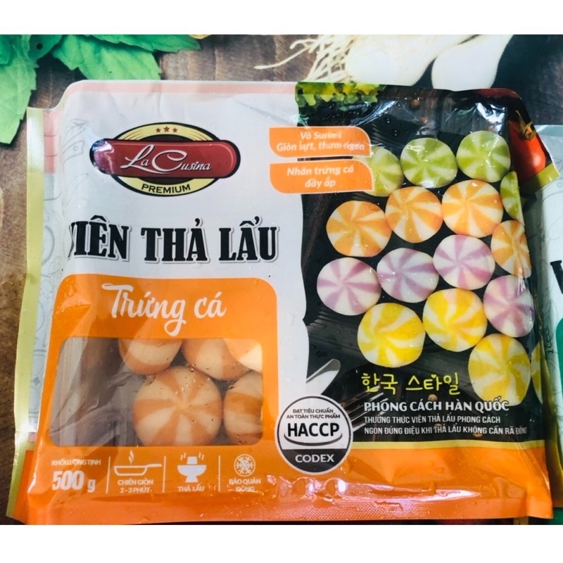 Viên thả lẩu Lacusina đủ loại (500g) -  ship nhanh SG | BigBuy360 - bigbuy360.vn