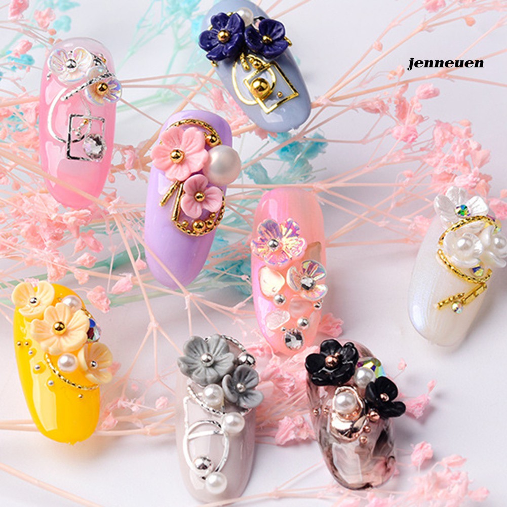 Hộp Phụ Kiện 3D Dùng Trang Trí Móng Tay