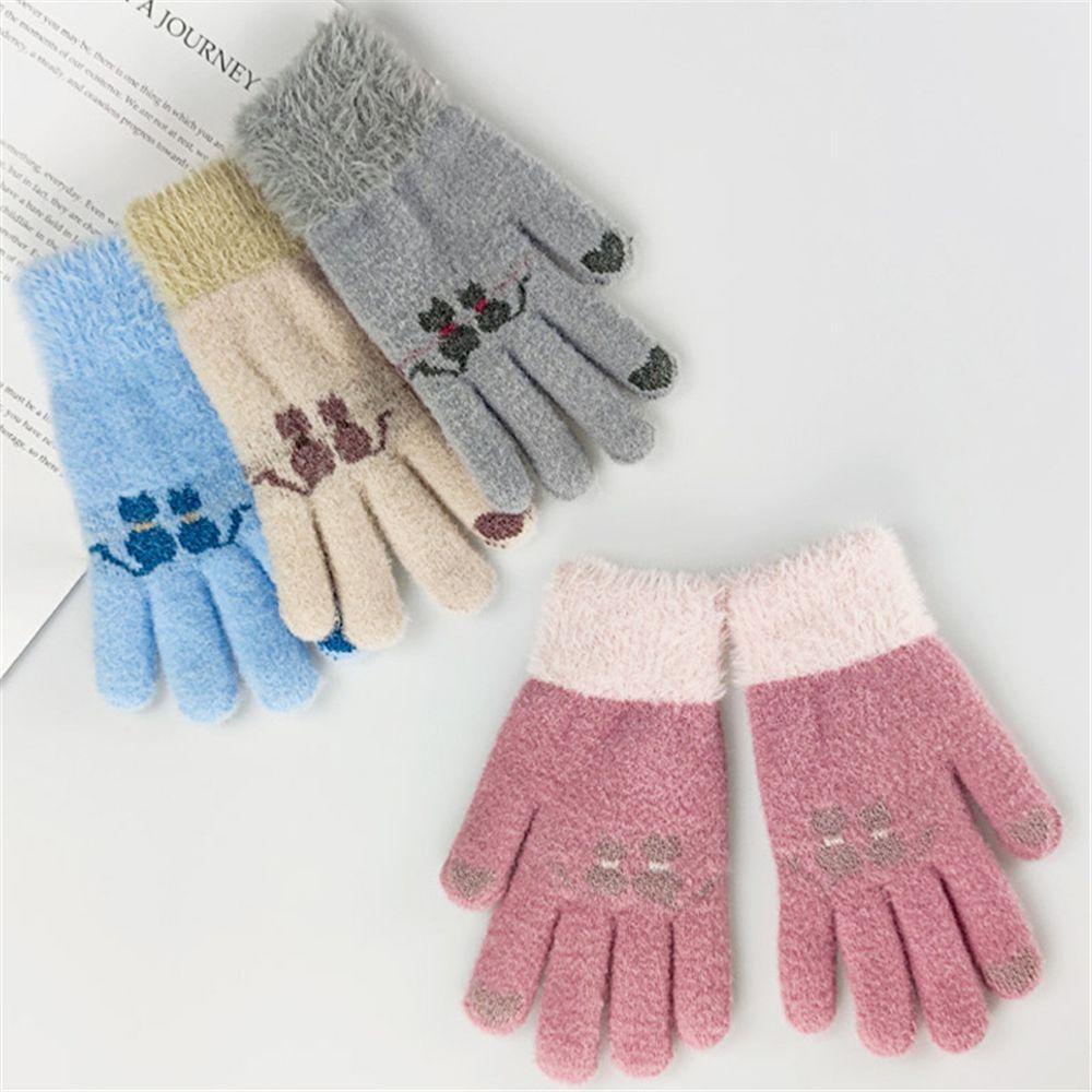 Găng Tay Dày Dặn Giữ Ấm Tốt Cho Bé