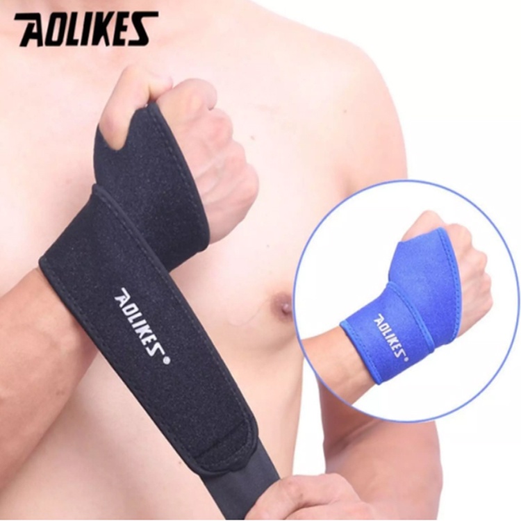 Băng quấn bảo vệ cổ tay AOLIKES A-7937 AL 7937 hỗ trợ nẹp khớp cổ tay pressure adjustable wrist support