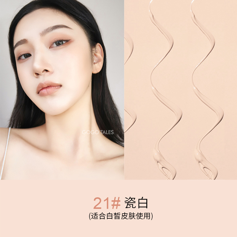 Phấn nước gogo tales che khuyết điểm Moist Air Cushion Cream kiềm dầu dưỡng da | BigBuy360 - bigbuy360.vn